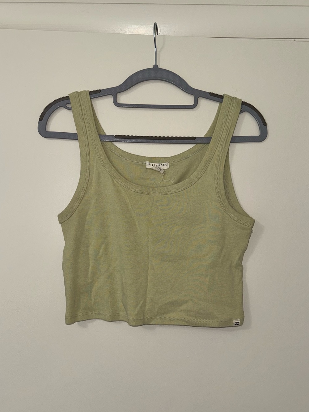 Billabong crop tank - sage/olive